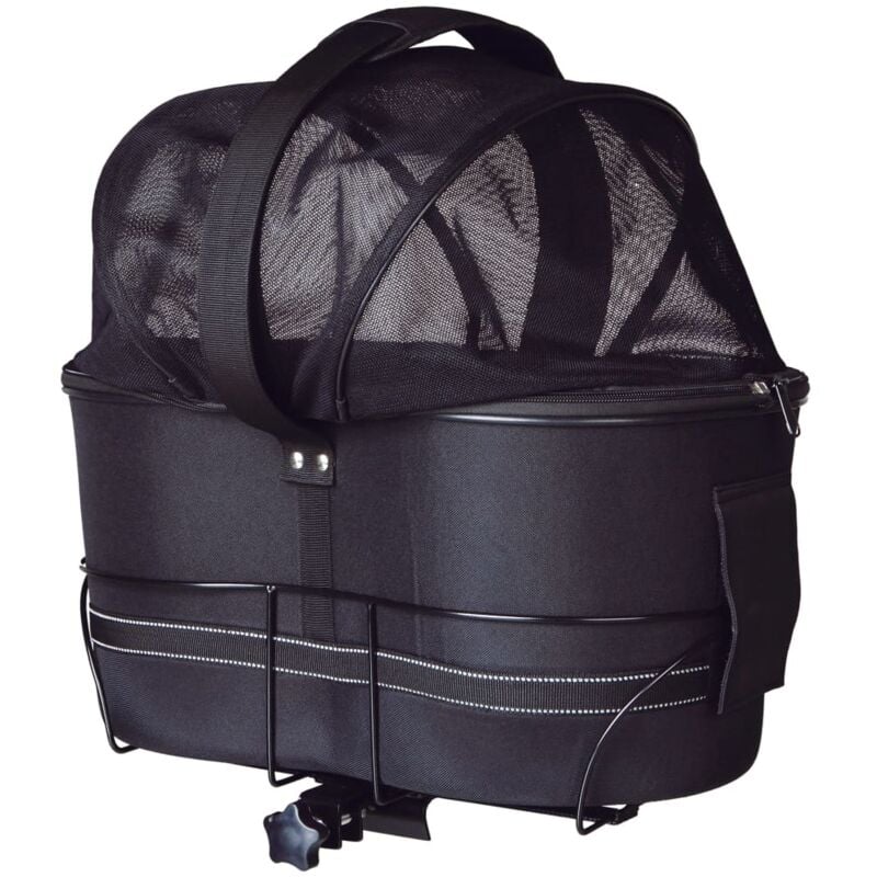 

TRIXIE Cesta trasera de bicicleta para mascotas negro 29x49x60 cm - Negro