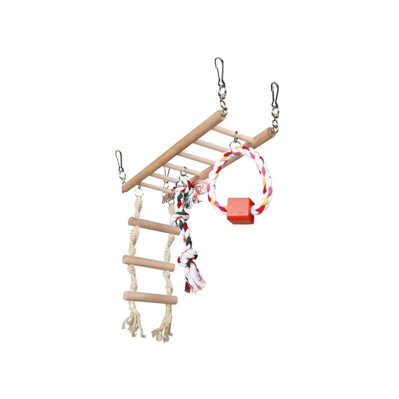 

Columpio Juegos Escalada para Hámsters, 29×25×9 cm - Trixie