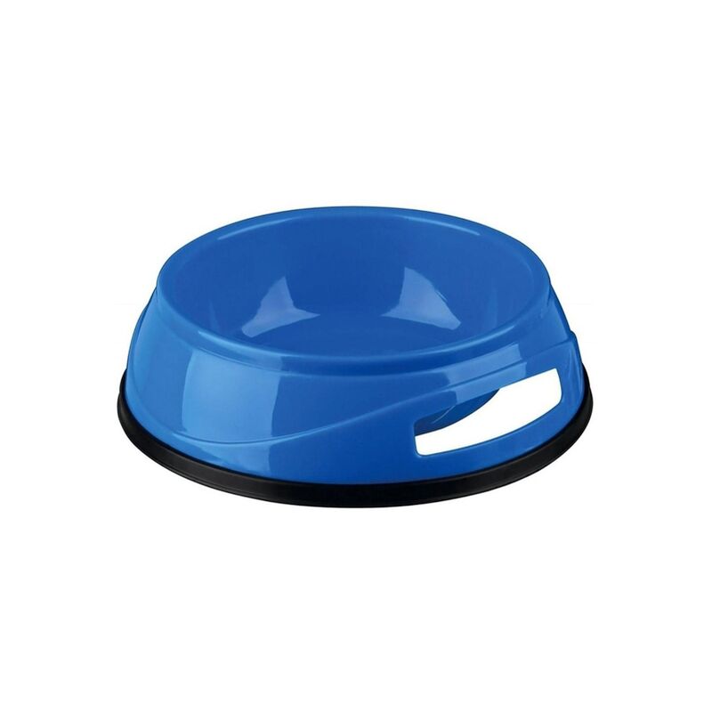 

Trixie Comedero Plást. Pesado, Anillo Caucho, 0.75l,ø16cm