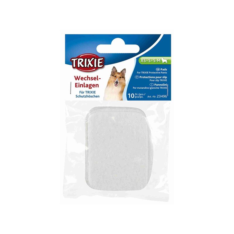 

10 Compresas sanitarias braguitas, XS / S / S-M - Trixie
