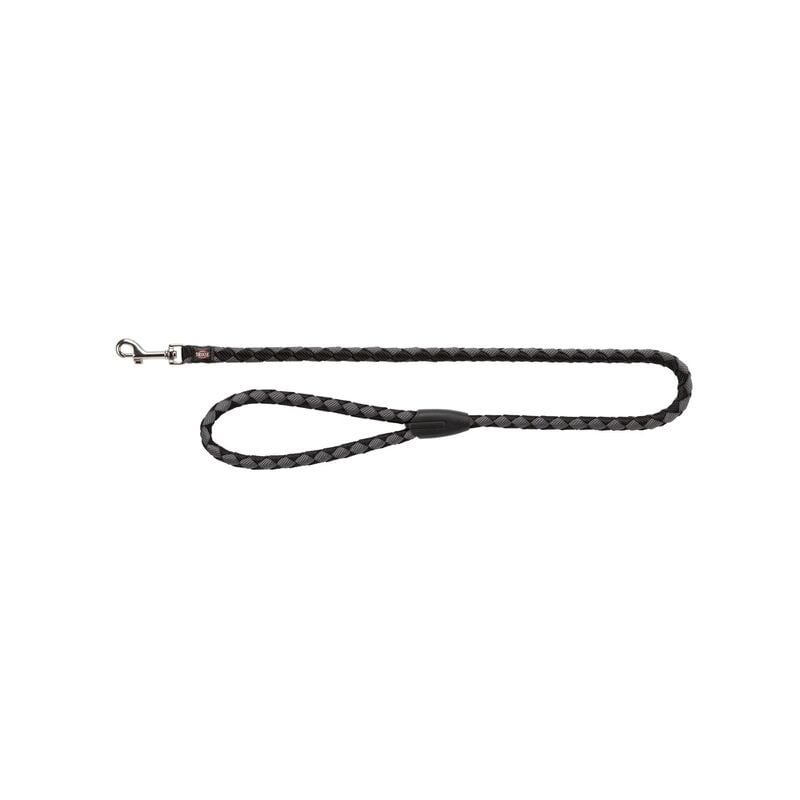 

Correa NEW Cavo, S-M, 1.00 m/ø12 mm, Negro-Plata - Trixie