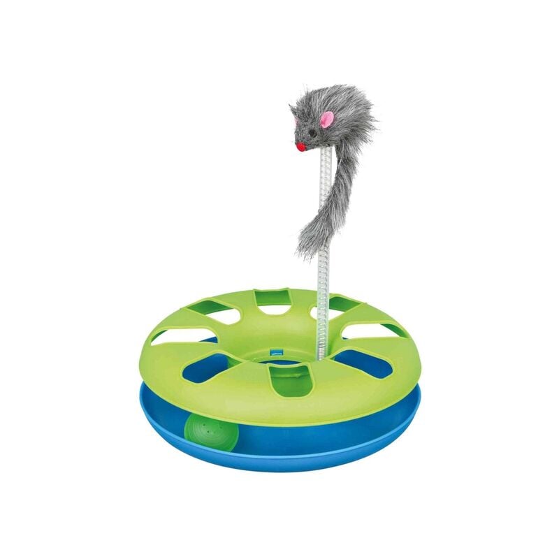 

Trixie Círculo de Juego, Pelota-muelle, Ratón, ø24x29cm