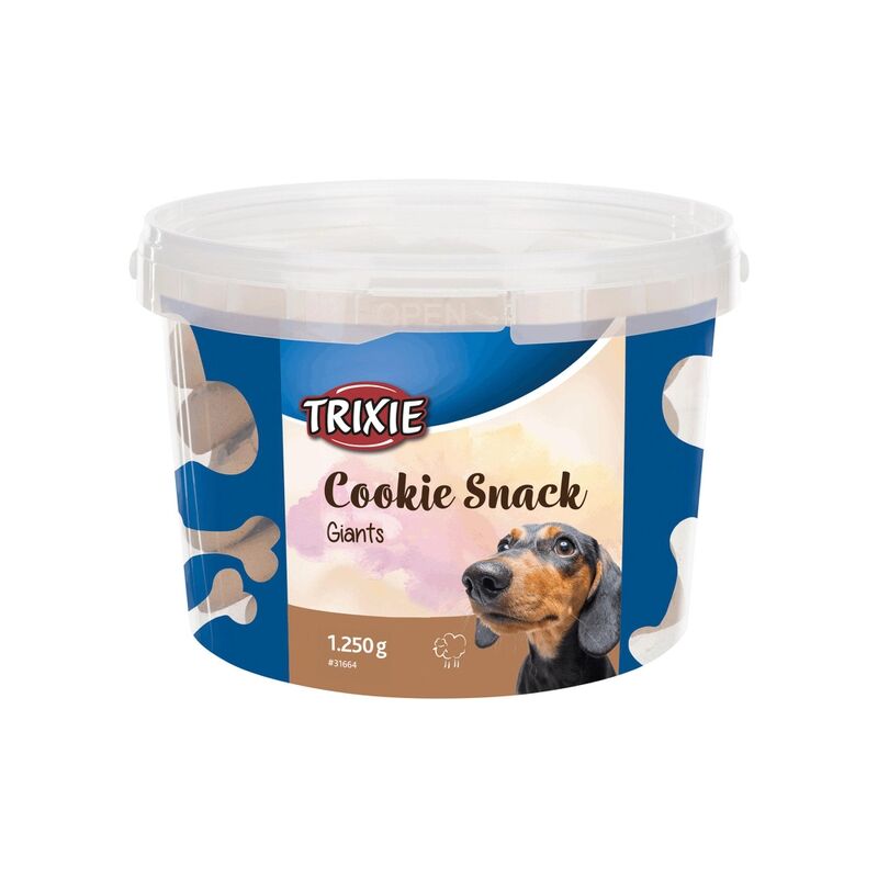 

Cubo Snacks Galletas Gigantes, cordero,ø7cm,1.250g - Trixie