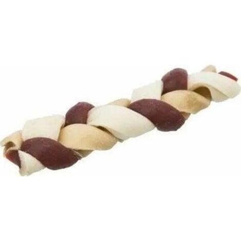 Trixie Denta Fun bâtonnets tressés beige 12 cm 100 unités