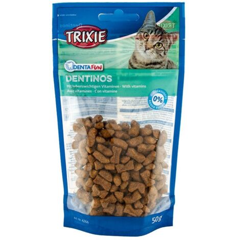 Trixie  Dentinos  Premio para la limpieza dental de gatos - Dentinos 50 g