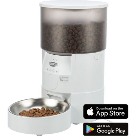 Trixie Distributore automatico di cibo TX-S Smart 3.0L per Cani e