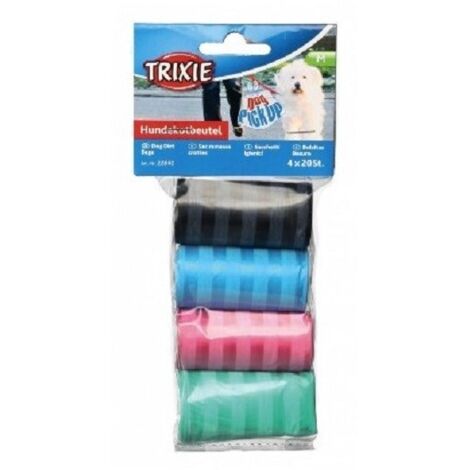 Trixie Dog Pick Up Hundekotbeutel 4 Rollen à 20 Stück Größe M