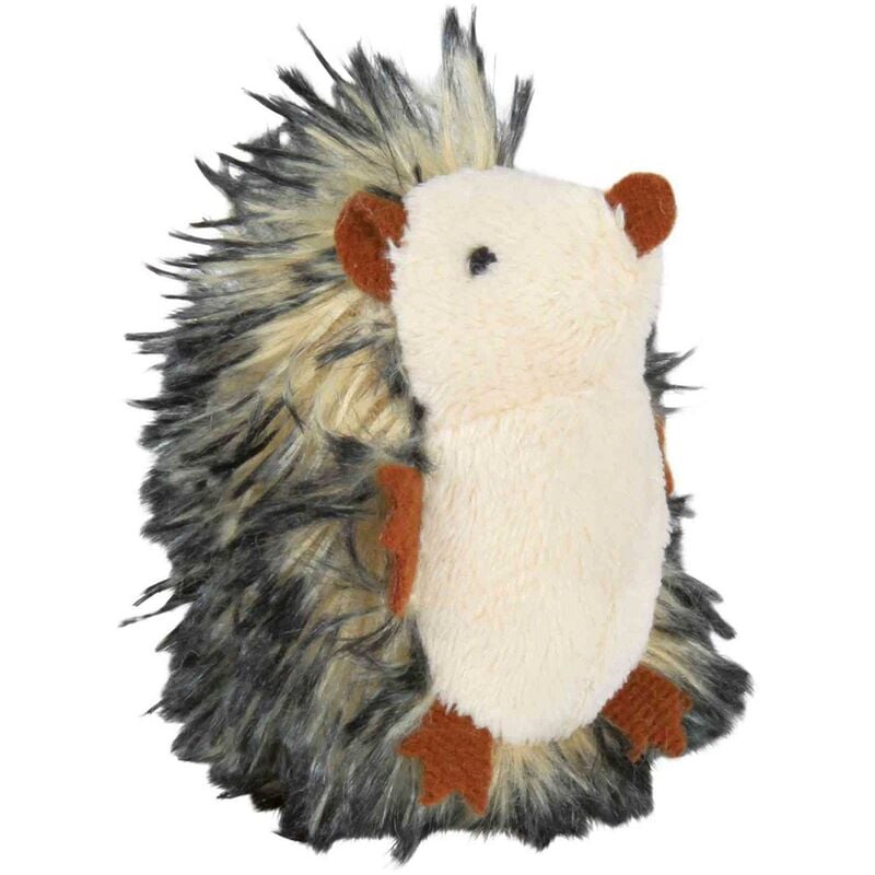 

Erizo Negro con Catnip y Sonido, Peluche, 8 cm - Trixie