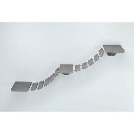 Trixie Escalera Gatos Escalada, 150 × 30 cm, Gris