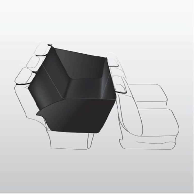 

Funda de asiento de coche para perro 150x135 cm negra 1348 - Negro - Trixie