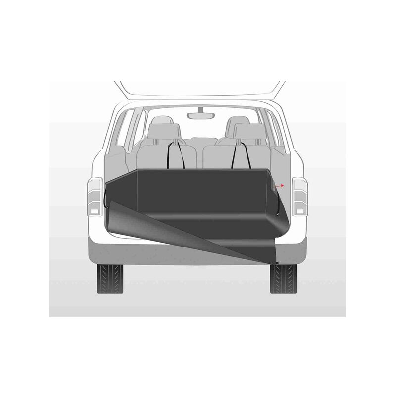 

Protector Maletero, Nylon, 1.64 × 1.25 m, Negro - Trixie
