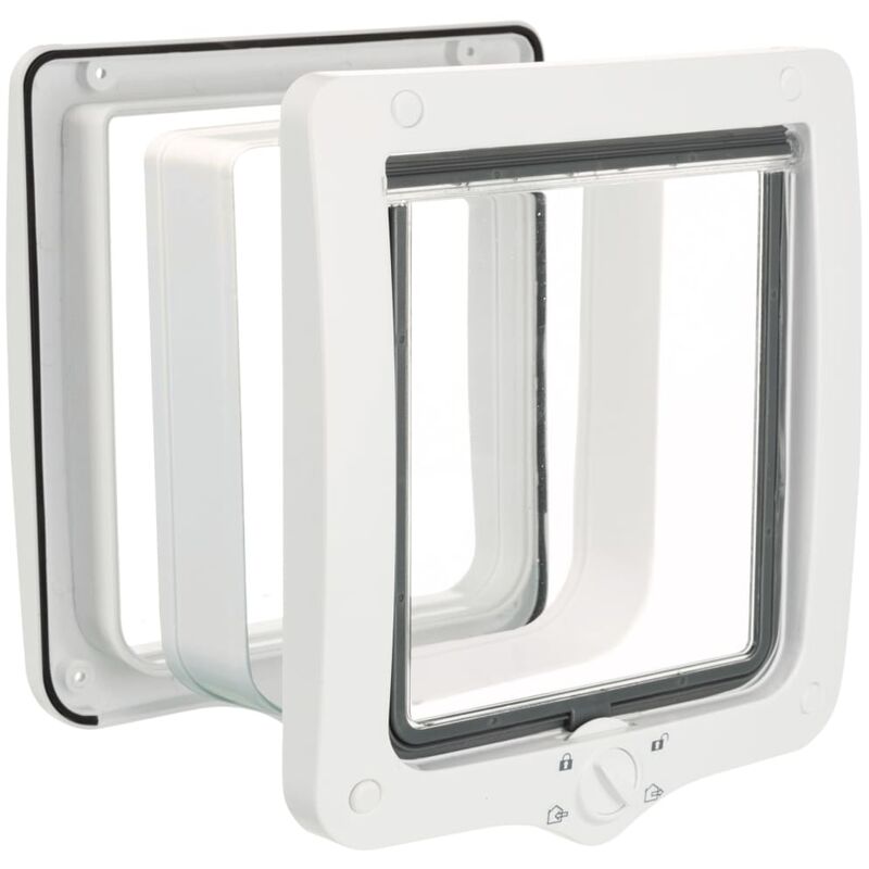 

Gatera de 4 Posiciones XXL con Túnel Blanco - Blanco - Trixie