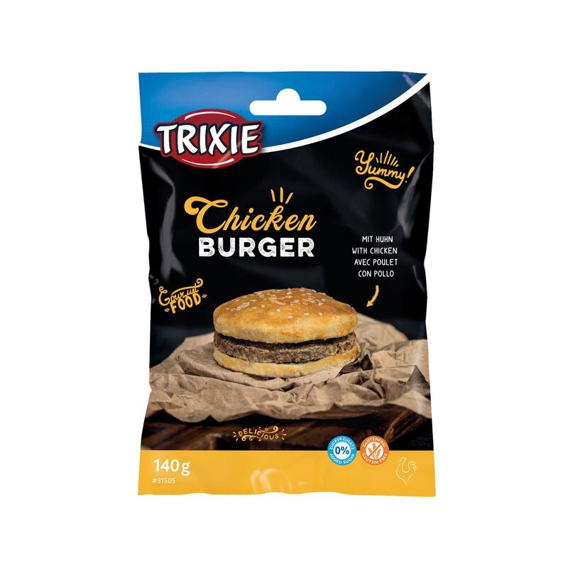 

Hamburguesa de Pollo, 9 cm, 140 g - Trixie