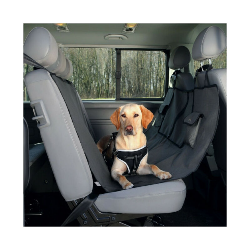 Trixie - Couverture noire et marron pour sièges de voiture Friends On Tour