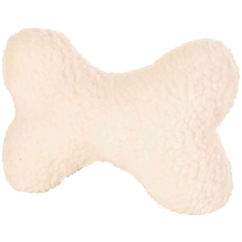 

Hueso Peluche Acolchado, con Sonido, 20 cm, Blanco - Blanco - Trixie