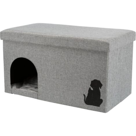 Trixie Kimy lit pliable gris pour chien confortable