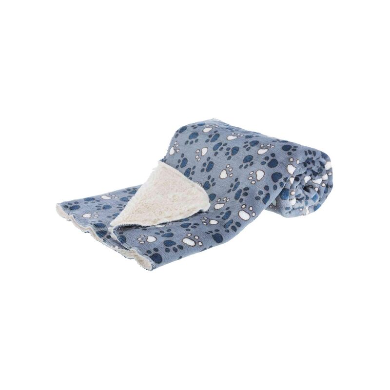 

Manta Tammy, 150×100cm, Azul-Beige - Trixie