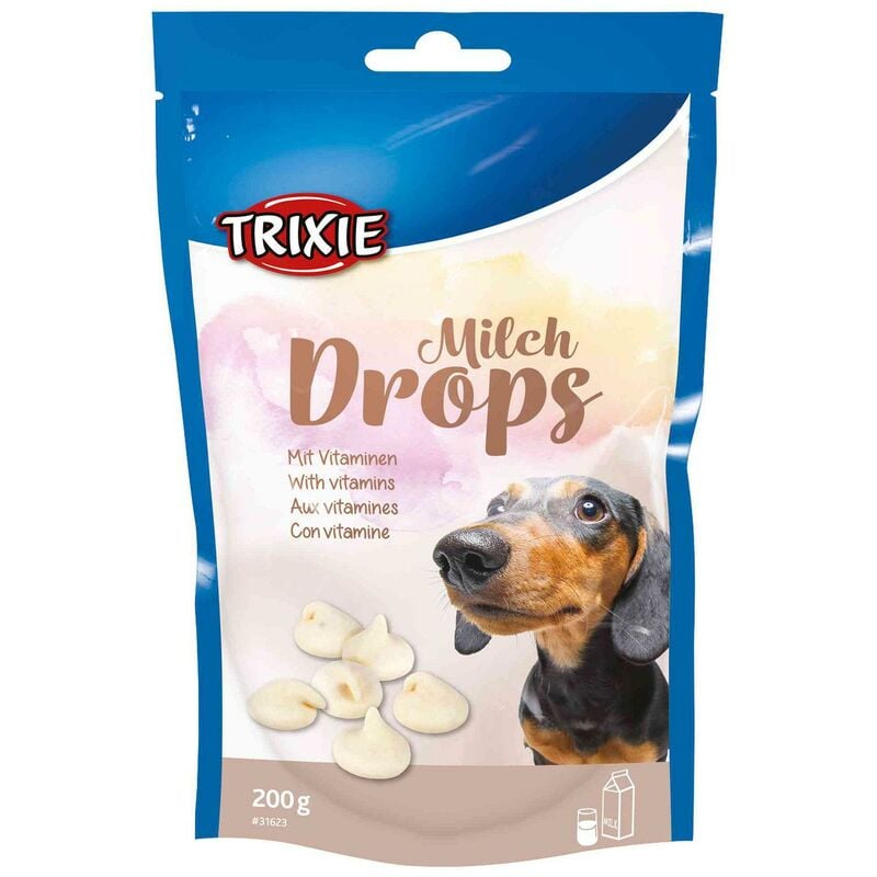 

Milk Drops, Leche, Vitaminados, 200 g - Trixie
