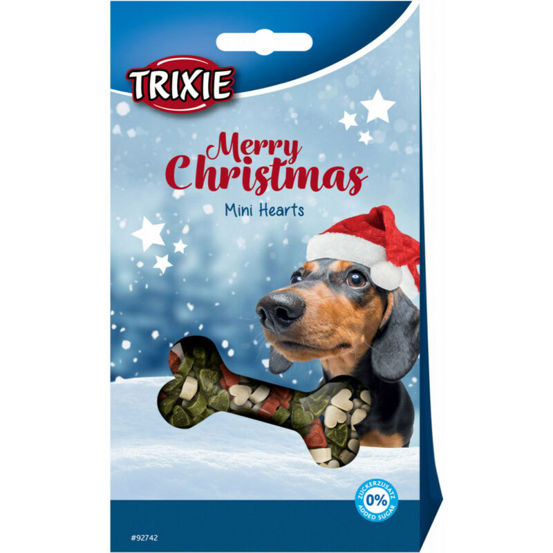 

Minicorazón navideño para perros.