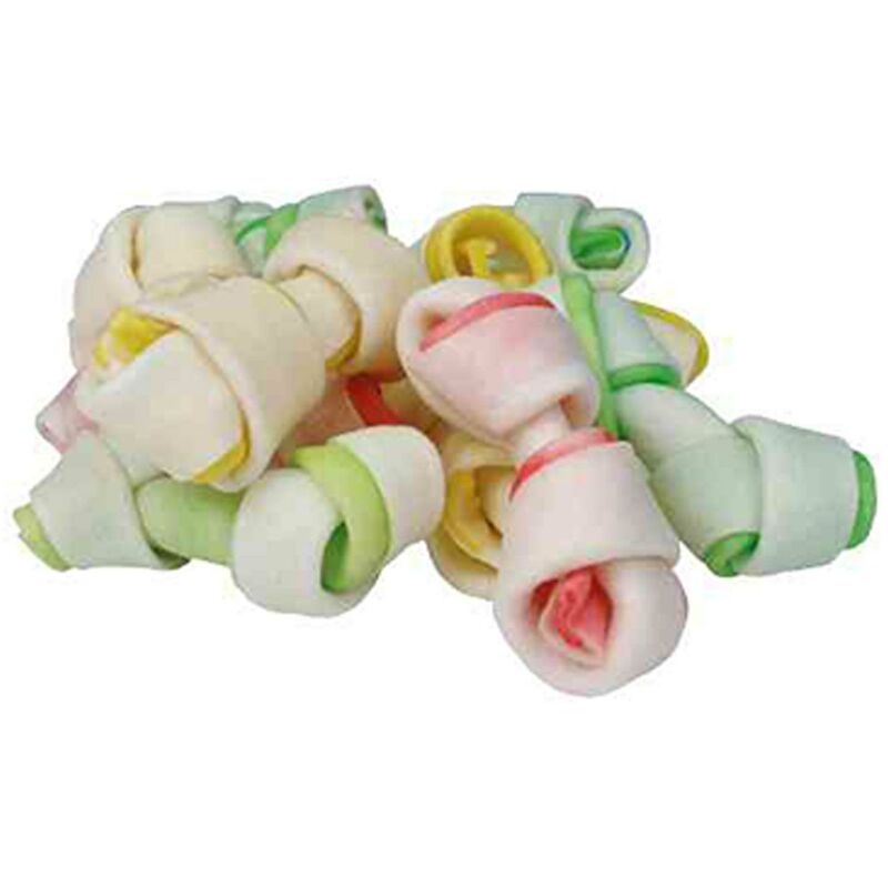 

Mini Huesos Anudados Piel Masticable, 6 cm, 240 g - Trixie