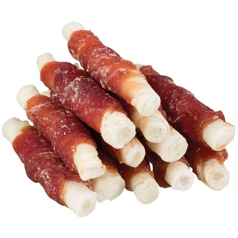 

Mini Rollitos con Pato Denta Fun, 6 cm, 120 g - Trixie