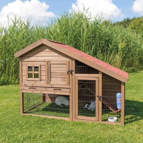Trixie Nerea clapier naturel en bois pour petits animaux
