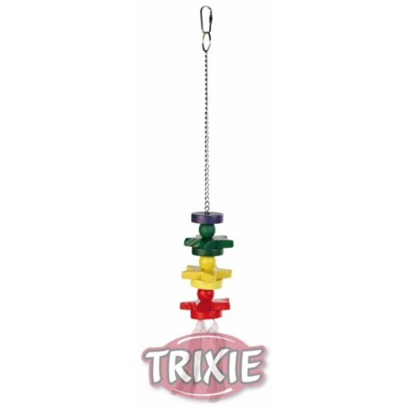 

Percha Juguete Loros, Madera, Multicolor, 30 cm - Trixie