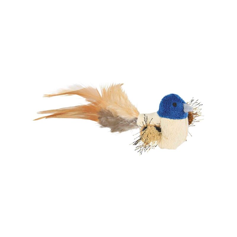 

Trixie - Pájaro con Plumas y Catnip, Peluche, 8 cm