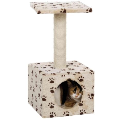 Trixie Poste Rascador Zamora, 61 cm, Beige/Huellas