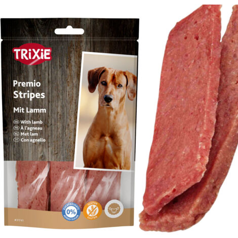 Trixie  Premio  Lammstreifen – 100g-Packung