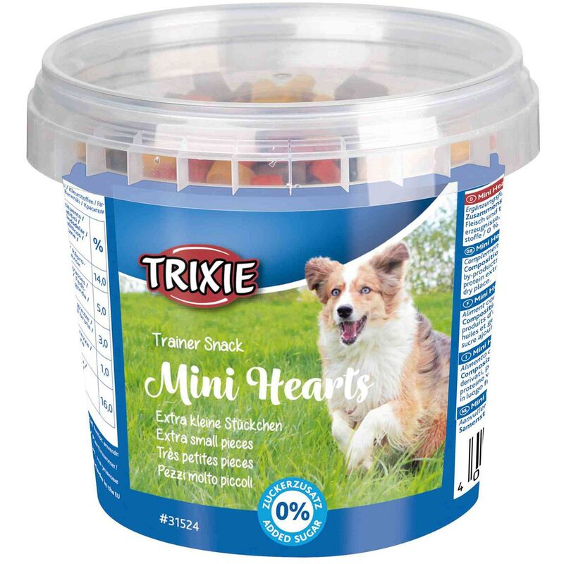 

Bote Snack de Entrenamiento Mini Hearts, 200 g - Trixie