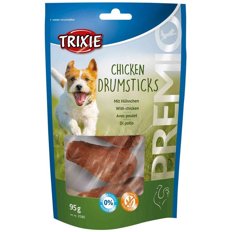 

5 Snacks PREMIO Chicken Drumsticks, 95 g - Trixie