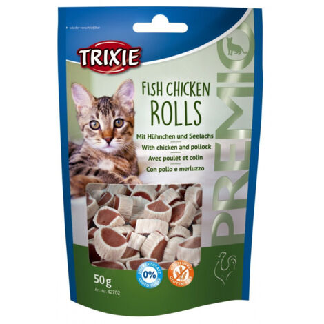 Trixie Premio Rolls mit Hühnchen und Seelachs 50 g