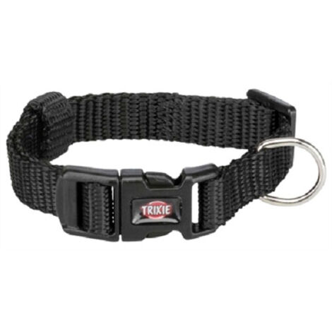 Trixie Premium Halsband schwarz M-L