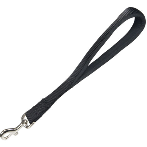 TRIXIE PREMIUM LAISSE COURTE, MEDIUM/XL, NOIR 4011905201214