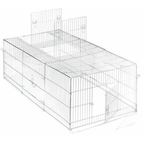 Trixie Recinto cubierto,Malla Galv,c/puertas,216x65x116cm