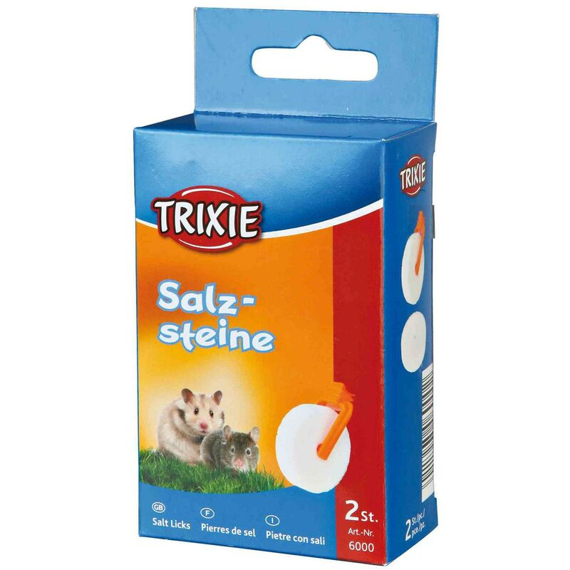 

Trixie 2 Ruedas de Sal con Gancho Plástico, 54 g