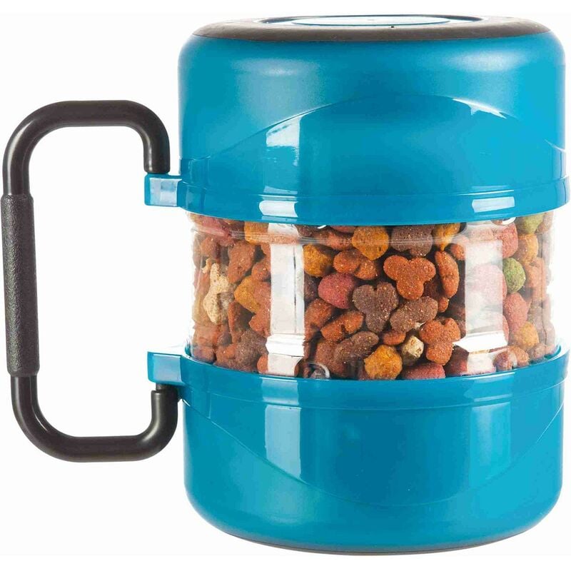 

Set Viaje Plást, 2 Cuencos de 0.75 l, Bote de 2 l - Trixie