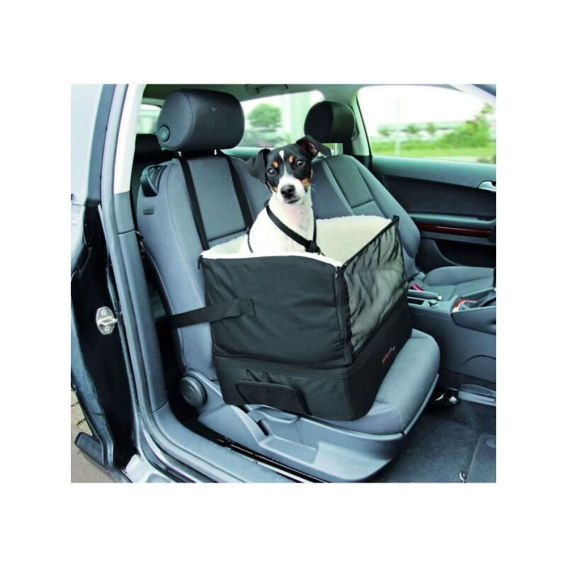 Siege auto pour chiens Trixie Friends On Tour - Noir - Petit - Siege de voiture - Intérieur
