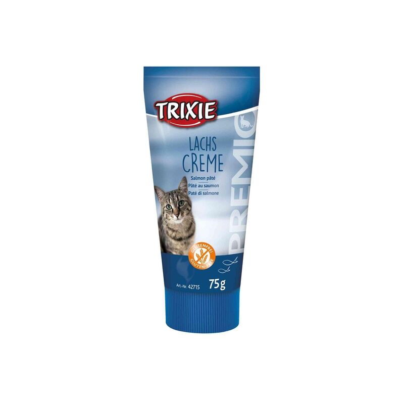 

Snack PREMIO Crema Salmón, para Gatos, 75 g - Trixie