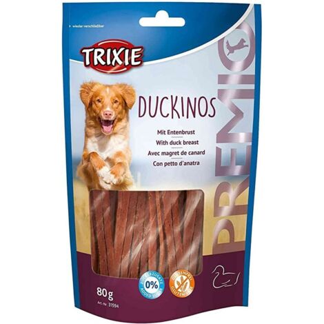 Trixie Snack PREMIO Duckinos, Pato, 80 g