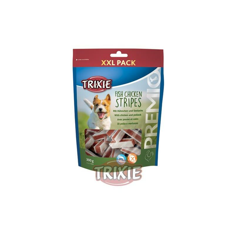 

Snack PREMIO Fish Chicken Stripes, XXL Pack, 300 g - Trixie
