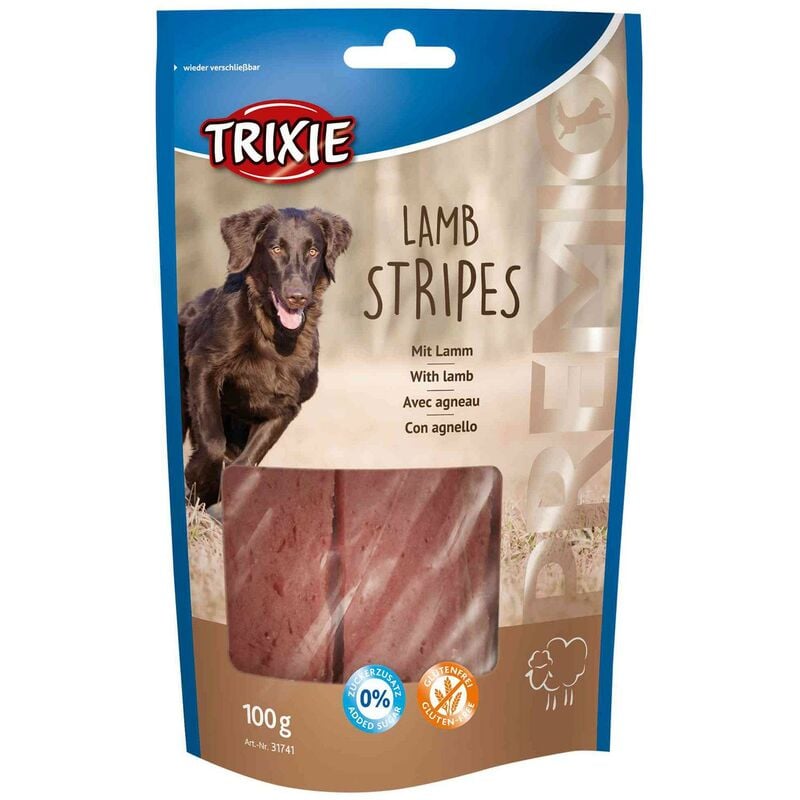 

Snack PREMIO Lamb Stripes, 100 g - Trixie