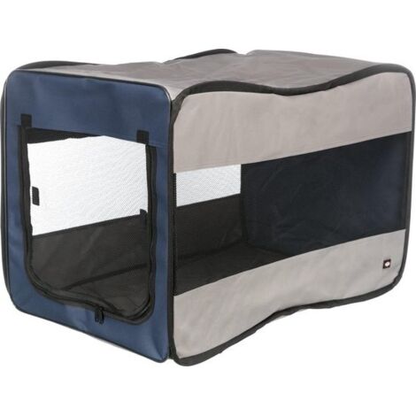 Trixie Twister sac de transport bleu confortable et sécurisé