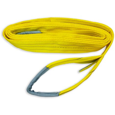 RS PRO, RS PRO 5m Yellow Lifting Sling Webbing, 3t