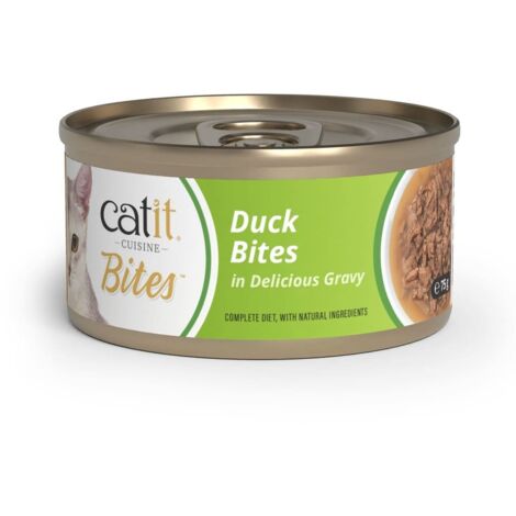 Trocitos de carne en salsa para gatos Catit Cuisine Bites