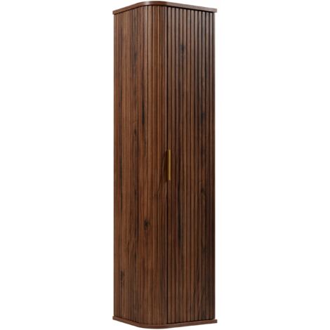 Trockenes Waschtischunterschrank - 139 cm - Nussbaum - Elegantes Design - Praktisch und geräumig