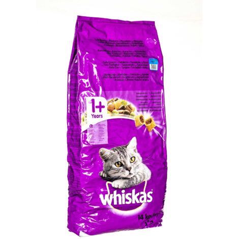 Trockenfutter Thunfisch mit Gemüse WHISKAS 14kg
