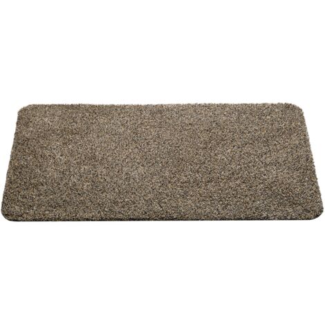 Trockenlaufmatte / Fußmatte - Aquastop - Granit - 50 x 80 cm - Baumwolle mit hoher Wasseraufnahme & Antirutsch-Unterseite