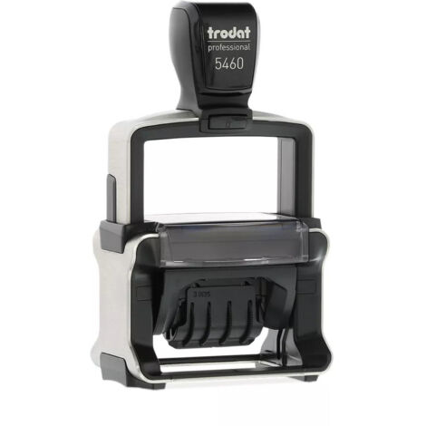Trodat Datario Professional 5460 Autoinchiostrante - Timbro con Piastra